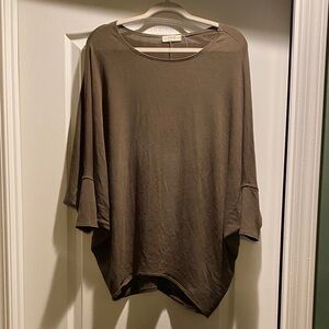 Jolie Olive Women's Tunic Top